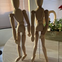IKEA Wood Mannequins
