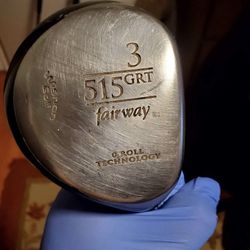 Wishton Golf Clubs & Covers.515 Grit Fairway 3 & 5, & 2 Putters.
