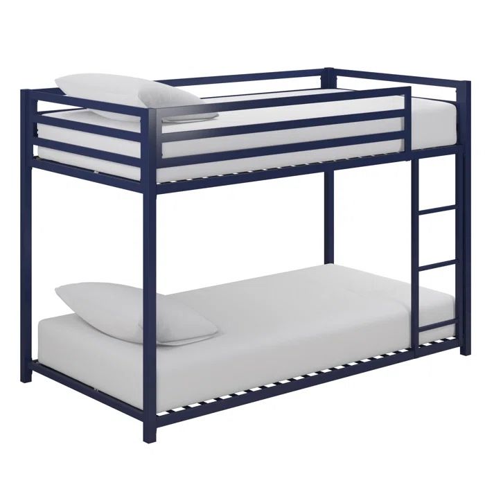 Metal Twin Over Twin Bunk Bed
