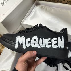 Alexander McQueen Graffiti Sneakers Size 11 New With Box 🔥