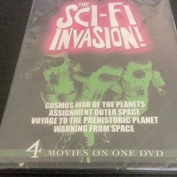 The SCI-FI Invasion CD DVD