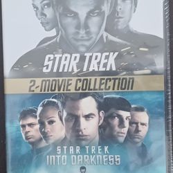 "Star Trek" 2-Movie Collection - SEALED- "Star Trek" & "Into Darkness"~Very Good