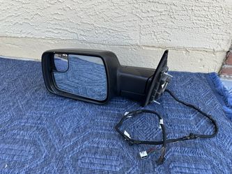Dodge Ram Door Mirror 2019-2022, Dodge Ram Side Mirror, OEM ORIGINAL DODGE PART, driver side mirror 