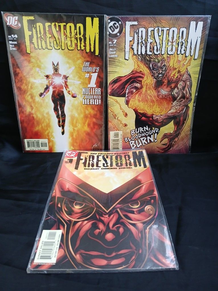 DC Comics (2004) LOT OF 3 Firestorm Comic Books