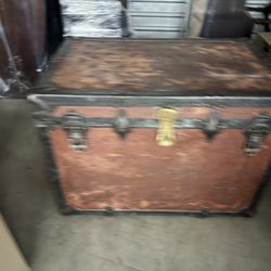 Antique national cash register Trunk 