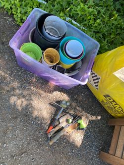 Flower Pots, Blinds, Housewares, Children’s, etc.