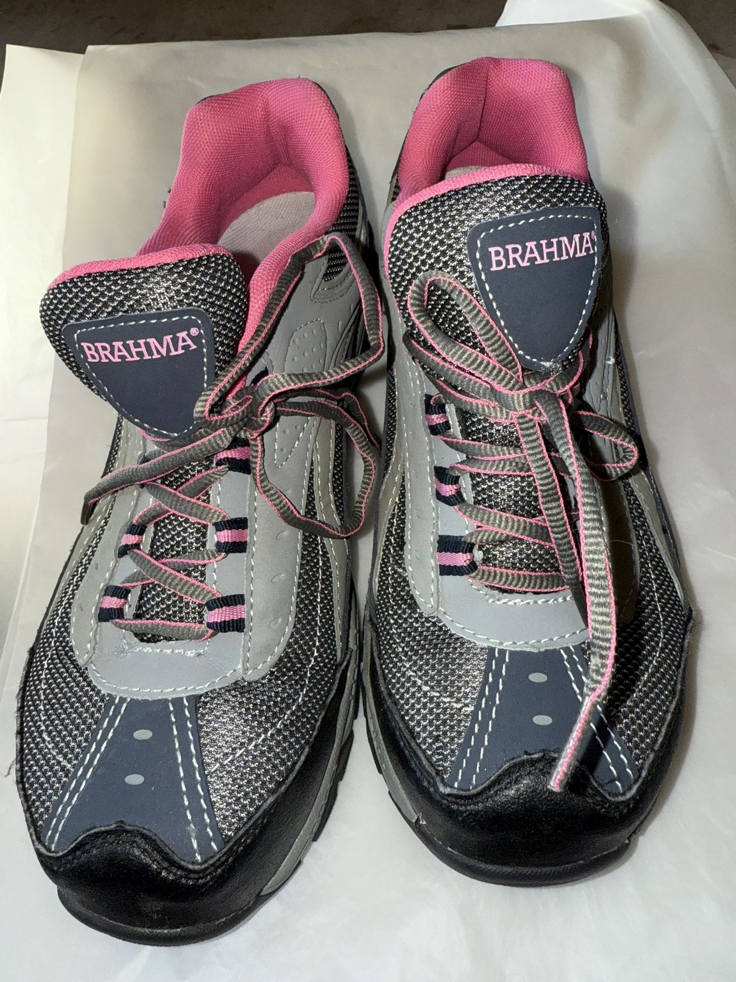 BRAHMA FOR HER (SARAH) STEEL TOE SLIP RESISTANT COMFORT INNERSOLE WOMEN'S SHOE