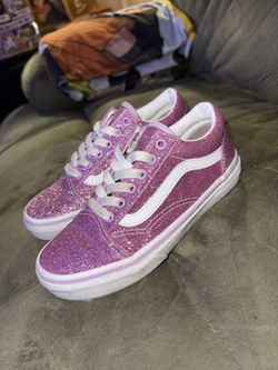 Pink Glitter Vans