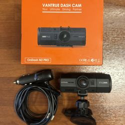 Vantrue N2 Pro Dual Dash Cam Front & Cabin IR Night Vision