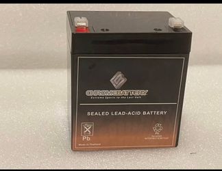CHROMEBATTERY 12V 4.0Ah For Scooter