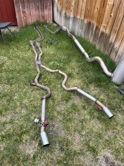 N54 stock exhaust