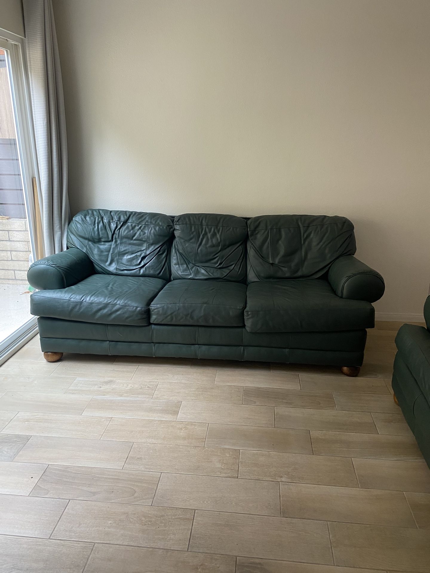 Leather Couch Set