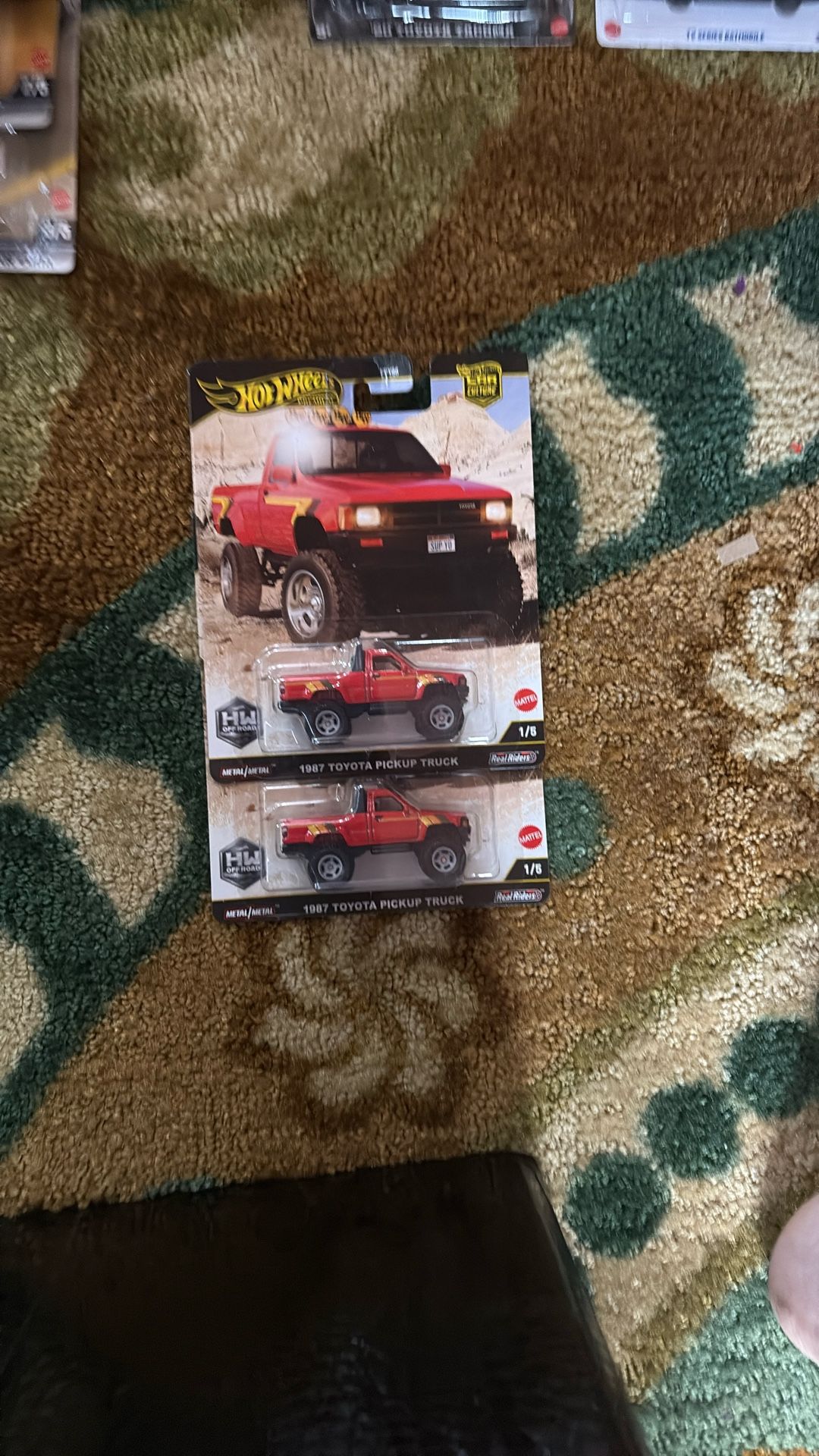 Car culture Hotwheels Toyota trucks two for 20