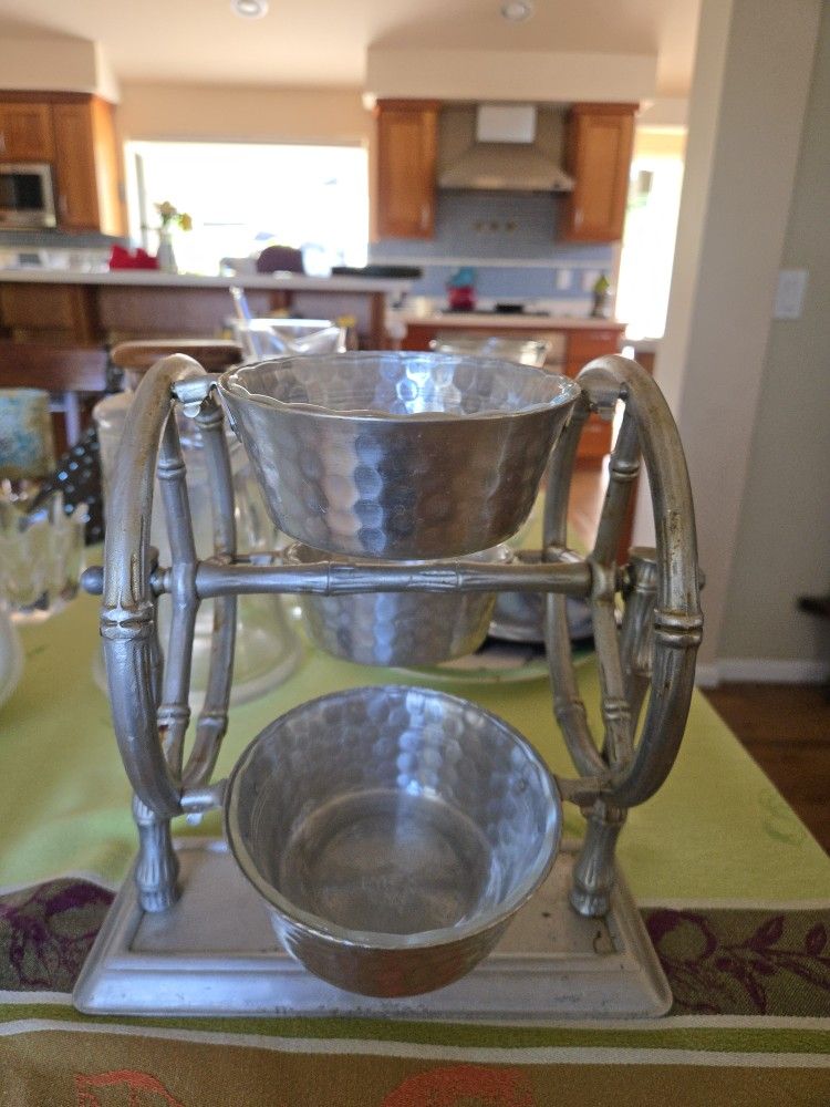 Ferris Wheel Type Of Relish Tray