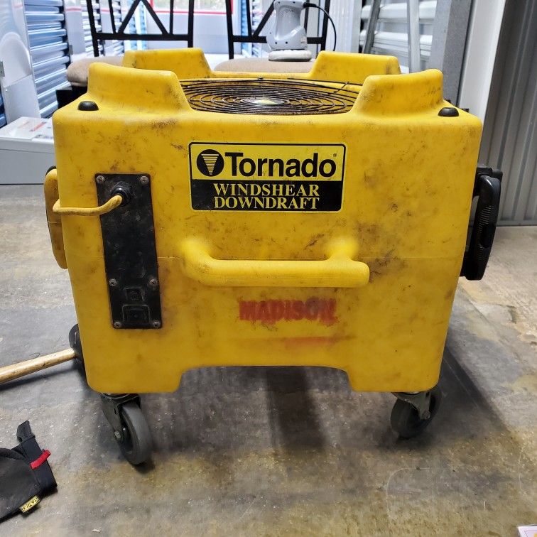 Tornado Windshear Downdraft Fan
