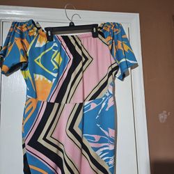 Off Shoulders Sundress 