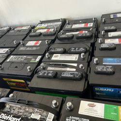 New And Rebuilt And Used Car Batterys 