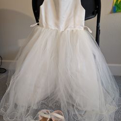 Flower Girl Dress + Satin sash