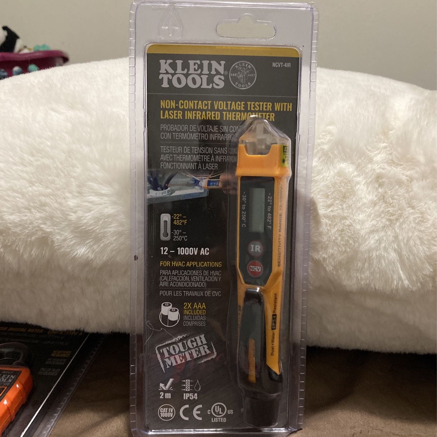 Klein Tools Non Contact Voltage Tester With Laser Infrared Thermometer for  Sale in Whittier, CA - OfferUp