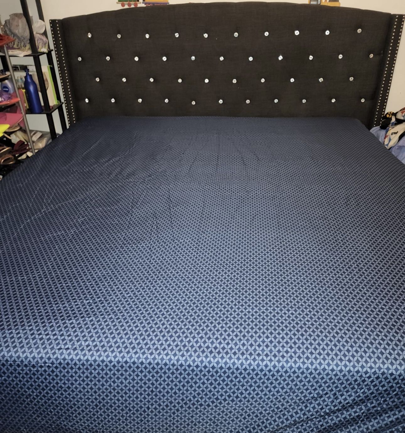 Upholstered Headboard King Size