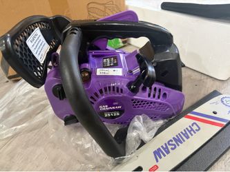 12 Inch Blue Gas Chainsaw，Easy Pull Start