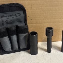 Snap-on Tools  3 pc 1/2" Square Drive Thin Wall Wheel Flip Socket Set (Blue-Point®)