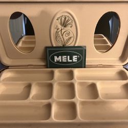 Vintage Mele Jewelry Case/box