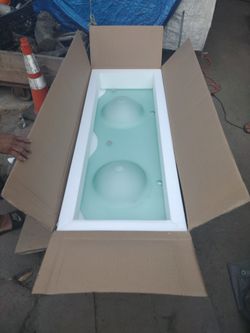 Glass Sink Top