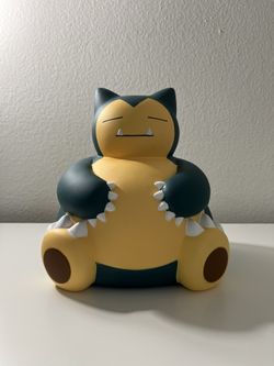 Banpresto Pokemon Sun and Moon Snorlax Big Soft Vinyl Coin Bank Pocket Monster