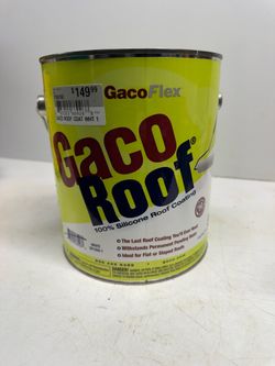 Gaco Roof Silicone Roof Coating Gal. Must Pick Up