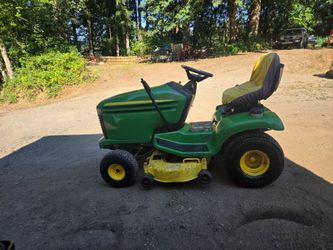 JOHN DEERE LX288 W/38" DECK 42" DECK 18HP KAWASAKI ENGINE