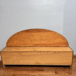 Custom Hand Made Storage Bench
