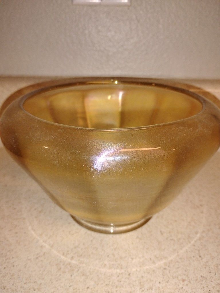 Handsome Antique Depression Glass Bowl