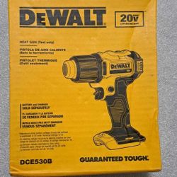 DEWALT 20V CORDLESS HEAT GUN TOOL ONLY 