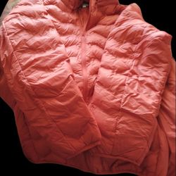 Time Tru Women's Puffer Hoodie Jacket 3xl Nwt