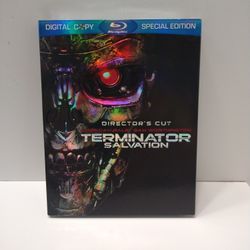 'Terminator - Salvation' Director's Cut Widescreen 2-Disc  Blu-Ray *New*