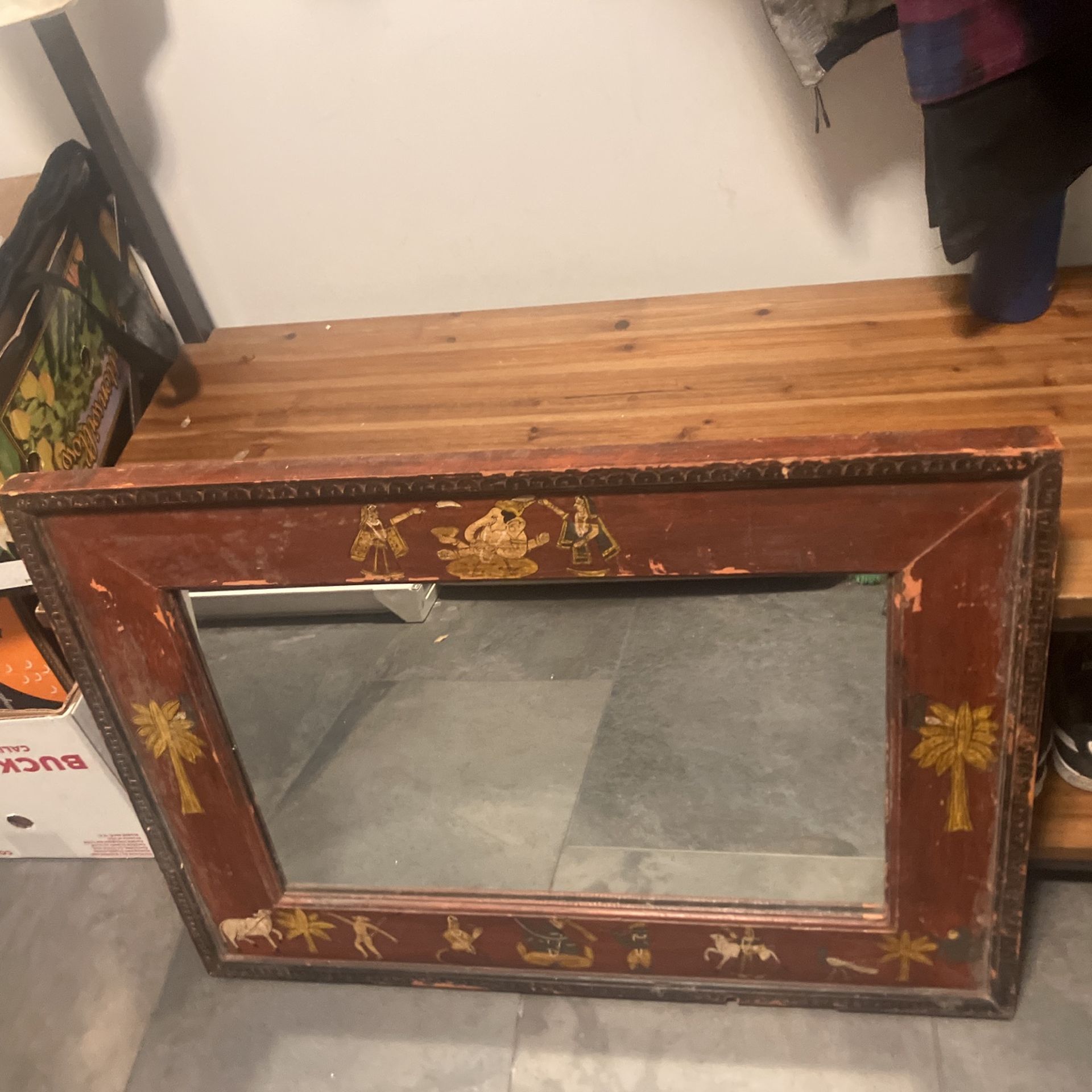 Antique Mirror, 32x 24