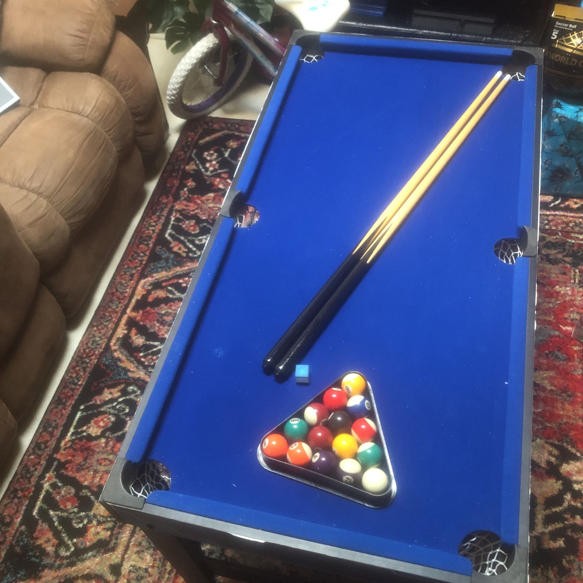 Three in one mini Pool table hockey table in ice hockey for small kids 6 to 10