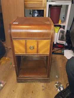 Antique end table