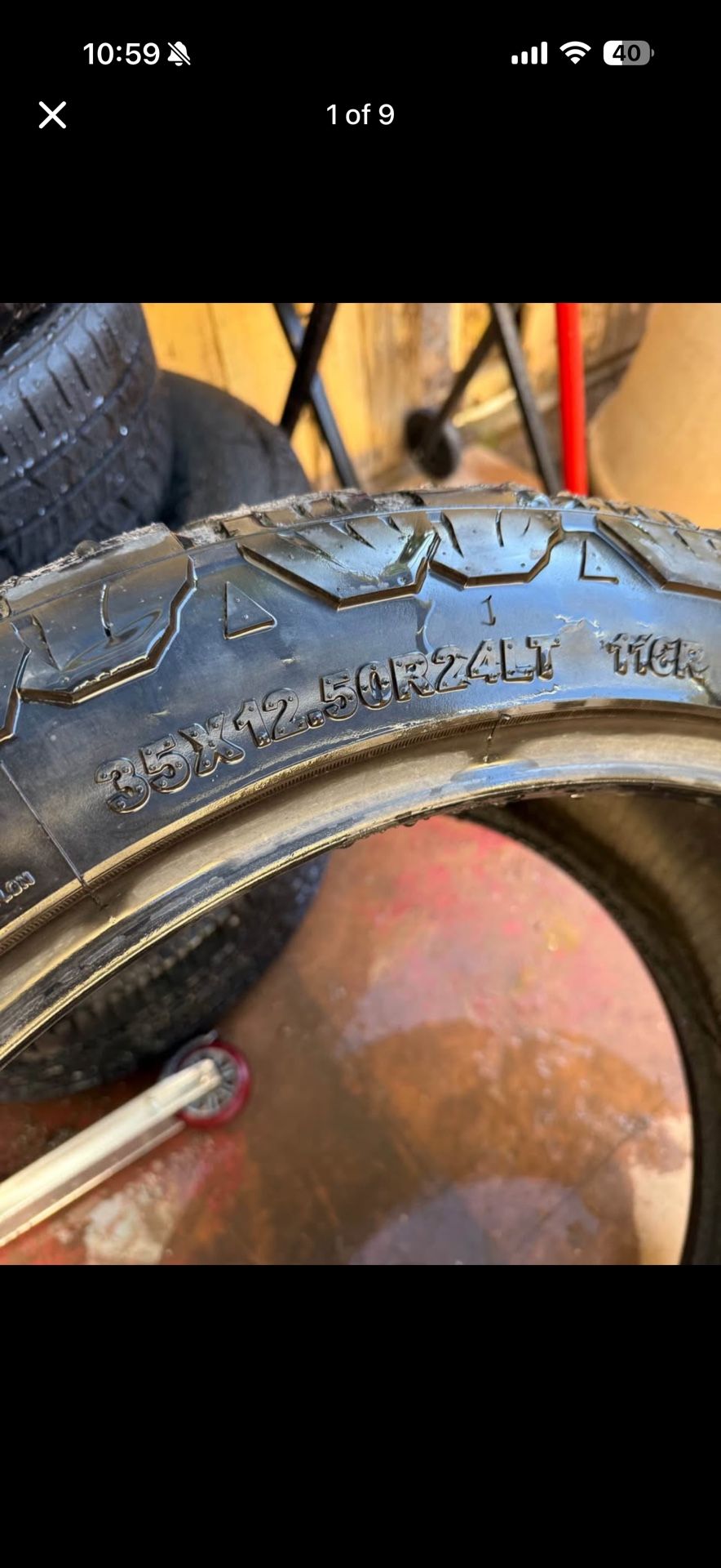 Tire 35x12.50R24LT