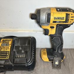 DeWalt 20V MAX Impact Driver + Charger (No Battery)