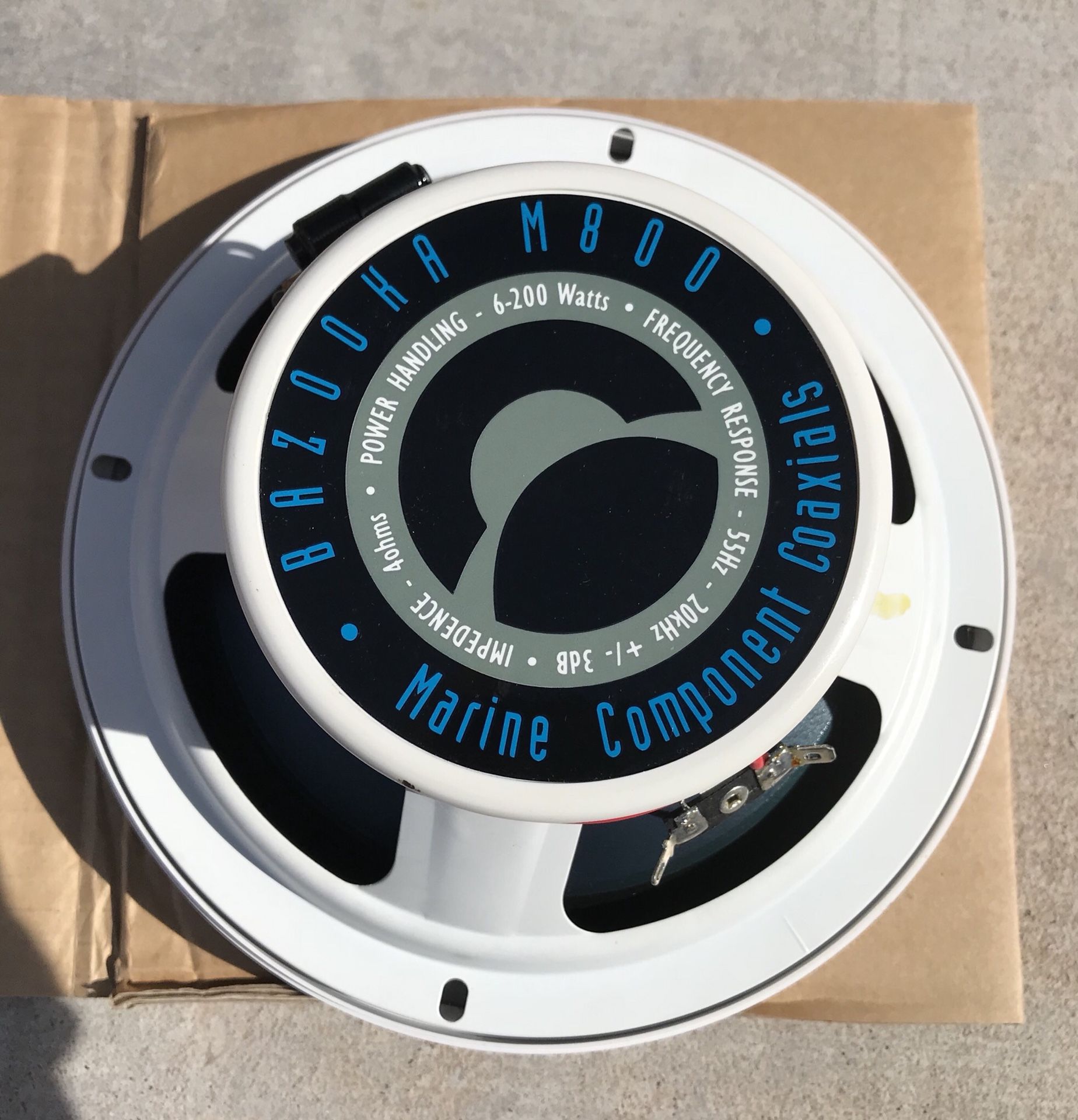 Bazooka Marine Speaker 8”