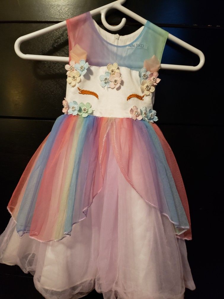 Girls Unicorn Dress