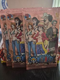 One Piece Fun Art Non TCG Packs All Sealed