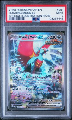 Roaring Moon ex PSA 9 Special Illustration Rare
