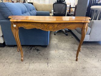 Wood Console Table