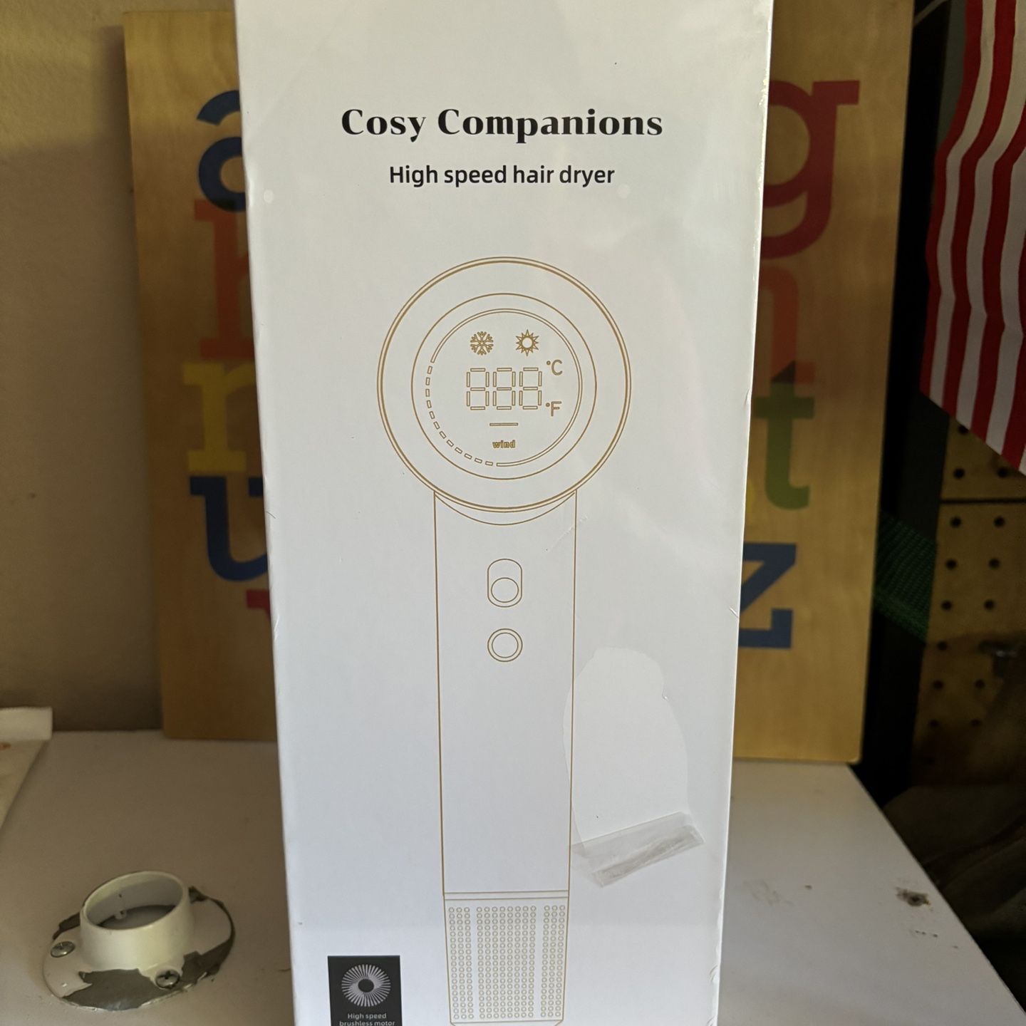 Cosy Companions Silver Hair Dryer Cosy Companions High Speed Hair Dryer 1500W | Mercari main image 2