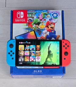 Nintendo Switch OLED 🔥Mod🔥 150 Games 8000 Games + Free Shops