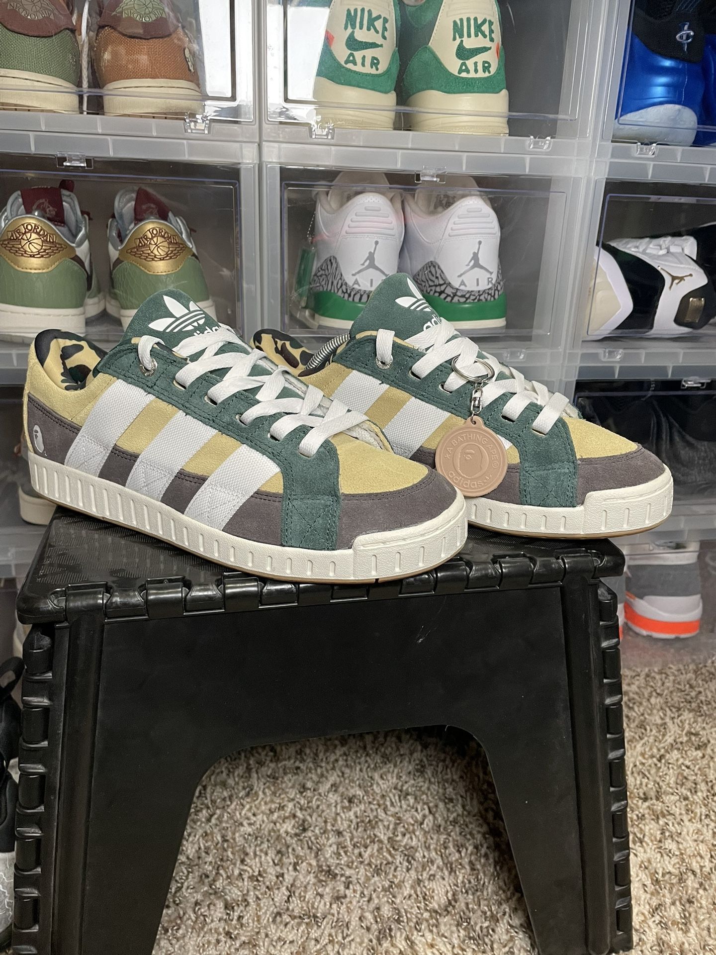 Adidas BAPE x LWST Sand Sz 10 Mens