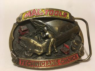 Mac tools belt buckle